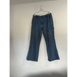 Vintage Steve & Barry's Carpenter Jeans Mens 35x32 Blue Loose Fit Denim‎ Y2K